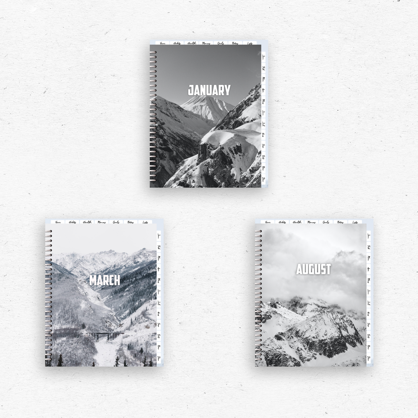 White Mountains Digital Planner - Instant Download