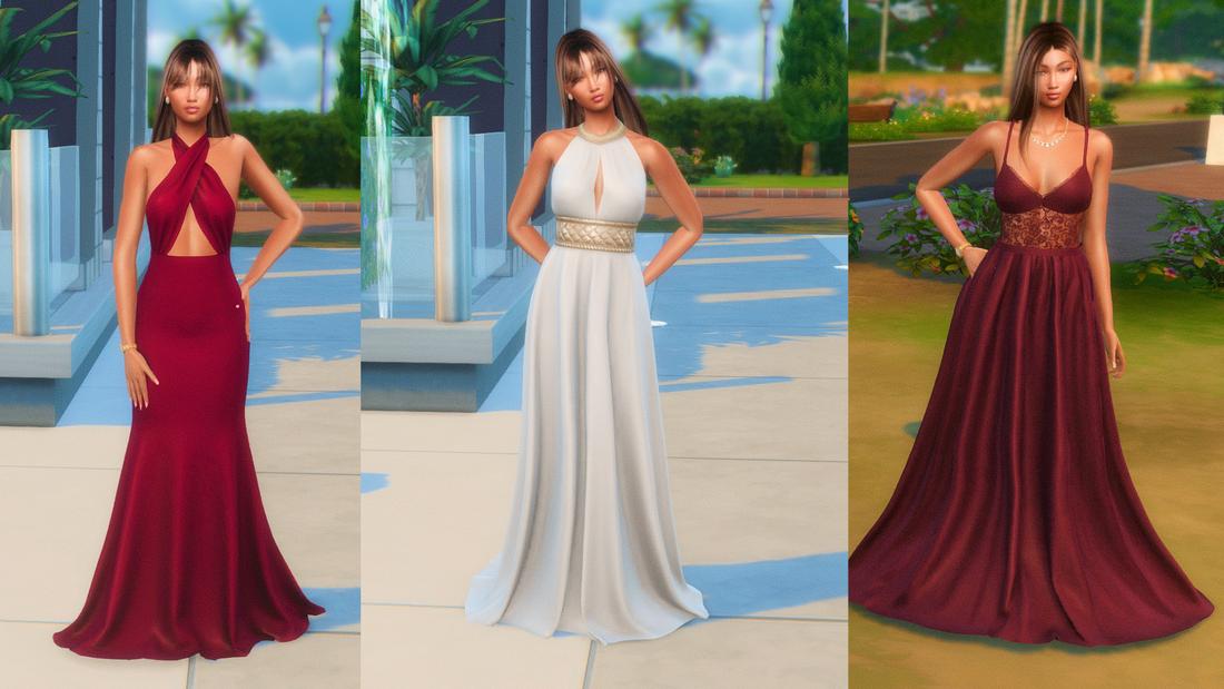 5 Gown CCs for The Sims 4 – Elegant Custom Content for Female Sims